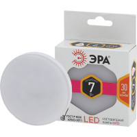 Светодиодная лампочка ЭРА STD LED GX-7W-827-GX53 GX53 7Вт таблетка теплый белый свет Б0017231