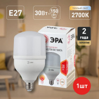 Светодиодная лампа ЭРА LED POWER T100-30W-2700-E27 E27 / Е27 30Вт колокол теплый белый свет Б0027002
