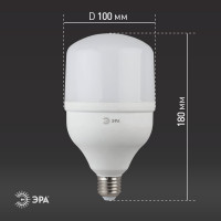 Светодиодная лампа ЭРА LED POWER T100-30W-2700-E27 E27 / Е27 30Вт колокол теплый белый свет Б0027002