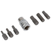 Набор шестигранных бит FORCE 4075 1/2