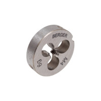 Метрическая плашка М4х0,7мм Berger BG BG1002