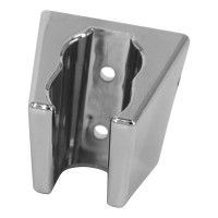 Кронштейн для лейки MasterProf Square хром, пластик ИС.200011