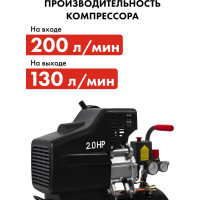 Поршневой масляный компрессор QUATTRO ELEMENTI KM 24-200 248-467