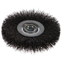 Щетка дисковая цилиндрическая с гофрированной стальной проволокой Мастер 072 (115 мм; М14) Профоснастка 20107002