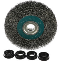 Щетка дисковая с гофрированной проволокой Мастер 202 (125х25х20 мм; 12.7-16 мм) Профоснастка 20306002