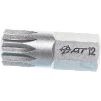 Вставка 3/8" SPLINE M12, длина 30мм Дело Техники 626612