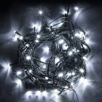 Гирлянда FERON CL06 230V, 200LED, 5000K, 14.4W, с контроллером, IP20, шнур 6м, 0.5мм 26733