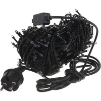 Гирлянда FERON CL07 24V, 400LED, 4000K, 14W, с 48W-драйвером, IP44, шнур 3м, 0.2мм 26734