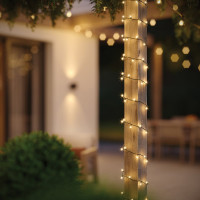 Светодиодная гирлянда FERON CL08 линейная 60м + 3м, 230V, мультиколор, статичная, c питанием от сети, зеленый шнур 26784