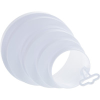 Соединитель круглых воздуховодов пластик 160/150/125/120/100/80 мм ERA ПУ16.15.12,5.12.10.8 86-865