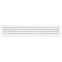 Решетка вентиляционная переточная (450х91 мм; белая) Era 4409ДП 233-001