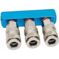 Соединитель быстросъемный тройной JTC JTC-5417A