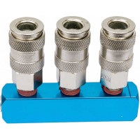 Соединитель быстросъемный тройной JTC JTC-5417A