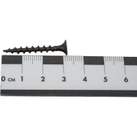 Саморез по дереву VIPКрепеж черный 3,5х32 к 21 шт 10108 VIPL