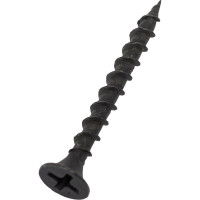 Саморез по дереву VIPКрепеж черный 3,5х35 к 20 шт 10110 VIPL