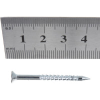 Дюбель-гвоздь Качественный Крепеж потайной бортик 6х40 100 шт 0500615 КЧ