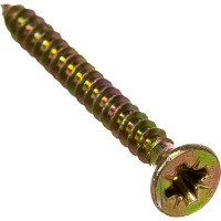 Шуруп, жёлтый цинк Крепежная техника 2,5х25 1000шт 431300 БК