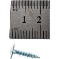 Саморез с прессшайбой Качественный Крепеж 4,2х19 острый 220 шт 0200273 КЧ