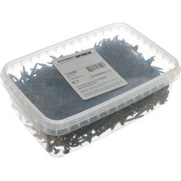 Саморез Качественный Крепеж 3,5х35 потай, крупная резьба, оксид 900 шт 1000363 КЧ