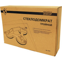 Тройной стеклодомкрат Энкор 9397