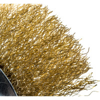 Кордщетка (ручная, стальная латунированная), 240 мм) КОБАЛЬТ 248-733