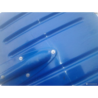 Лопата для уборки снега Профи (поликарбонатная, алюминиевый черенок, средняя 460х420х1350 мм) FIT РОС 68118