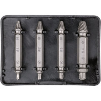 Набор двусторонних экстракторов, сталь S2, 4 штуки FIT IT Профи 36452