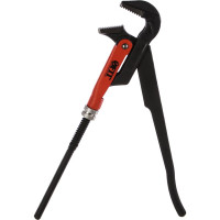 Трубный газовый ключ FIT 90гр, тип L , инстр.сталь, 1", 300мм 70371