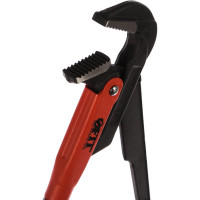 Трубный газовый ключ FIT 90гр, тип L , инстр.сталь, 1", 300мм 70371