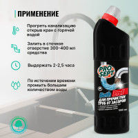 Средство для прочистки труб от засоров PROSEPT Bath Prof 1 л 111-1