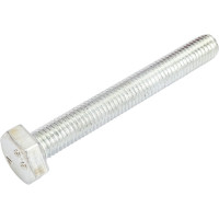 Болт Tech-Krep/Zitar DIN933 с шестигранной головкой, оцинкованный М10х80 2 шт - пакет 126523