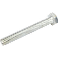 Болт Tech-Krep/Zitar DIN933 с шестигранной головкой, оцинкованный М10х80 2 шт - пакет 126523