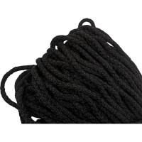 Вязано-плетенный шнур (ПП, 3 мм, хозяйственный, черный, 20 м) Tech-Krep 139927