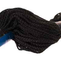 Вязаный шнур (ПП, 2 мм, с сердцевиной, универсальный, черный, 50 м) Tech-Krep 140322