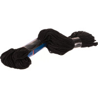 Вязаный шнур (ПП, 2 мм, с сердцевиной, универсальный, черный, 50 м) Tech-Krep 140322