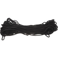 Вязаный шнур (ПП, 3 мм, с сердцевиной, универсальный, черный, 20 м) Tech-Krep 139921