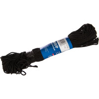 Вязаный шнур (ПП, 3 мм, с сердцевиной, универсальный, черный, 50 м) Tech-Krep 140325