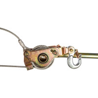 Рычажная лебедка 2т диаметр троса - 5.5мм, длина - 2.2м Rockforce RF-TRK-2000 BIG(26769)