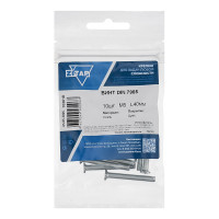 Винт DIN7985 с полукруглой головкой оцинкованный М5x40 10 шт Zitar 103018