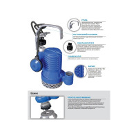 Погружной фекальный насос ZENIT DG BLUE 50/2/G40V A1BM5 NC P TCG SICAL 05/SH 100502912