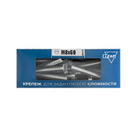 Болт DIN933 с шестигранной головкой оцинкованный М8x60 мм, 20 шт, коробка с окном Tech-Kr Zitar 105212