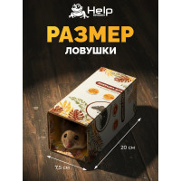 Клеевая ловушка для мышей и крыс, 20х30 см HELP 80282