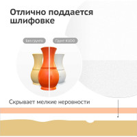 Грунт универсальный акриловый KUDO белый KU-2104