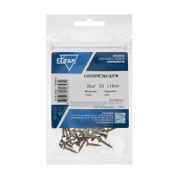 Саморез ШУж с потайной головкой 3,0x16 мм, 35 шт., пакет Zitar 102472