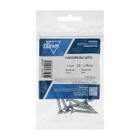 Саморез ШУц с потайной головкой 5,0x35 мм, 11 шт., пакет Zitar 102446