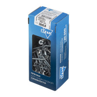 Универсальные саморезы, оцинкованные, 30x5,0 мм, 200 шт., коробка с окном Zitar 102197