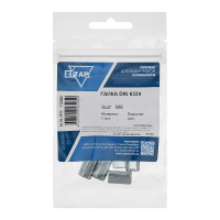 Гайка соединительная DIN6334 оцинкованная М6, 6 шт в пакете Zitar 112282