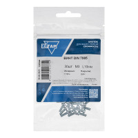 Винт Zitar DIN7985 с полукруглой головкой оцинкованный М3x10, 30 шт. (пакет) 126564