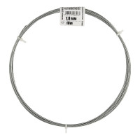 Трос стальной для растяжки DIN 3055 1,0 мм упак. 10м Zitar 127839