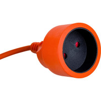 Удлинитель в бухте 10А 1роз. 30м оранж. Power Cube PC-L1-B-30